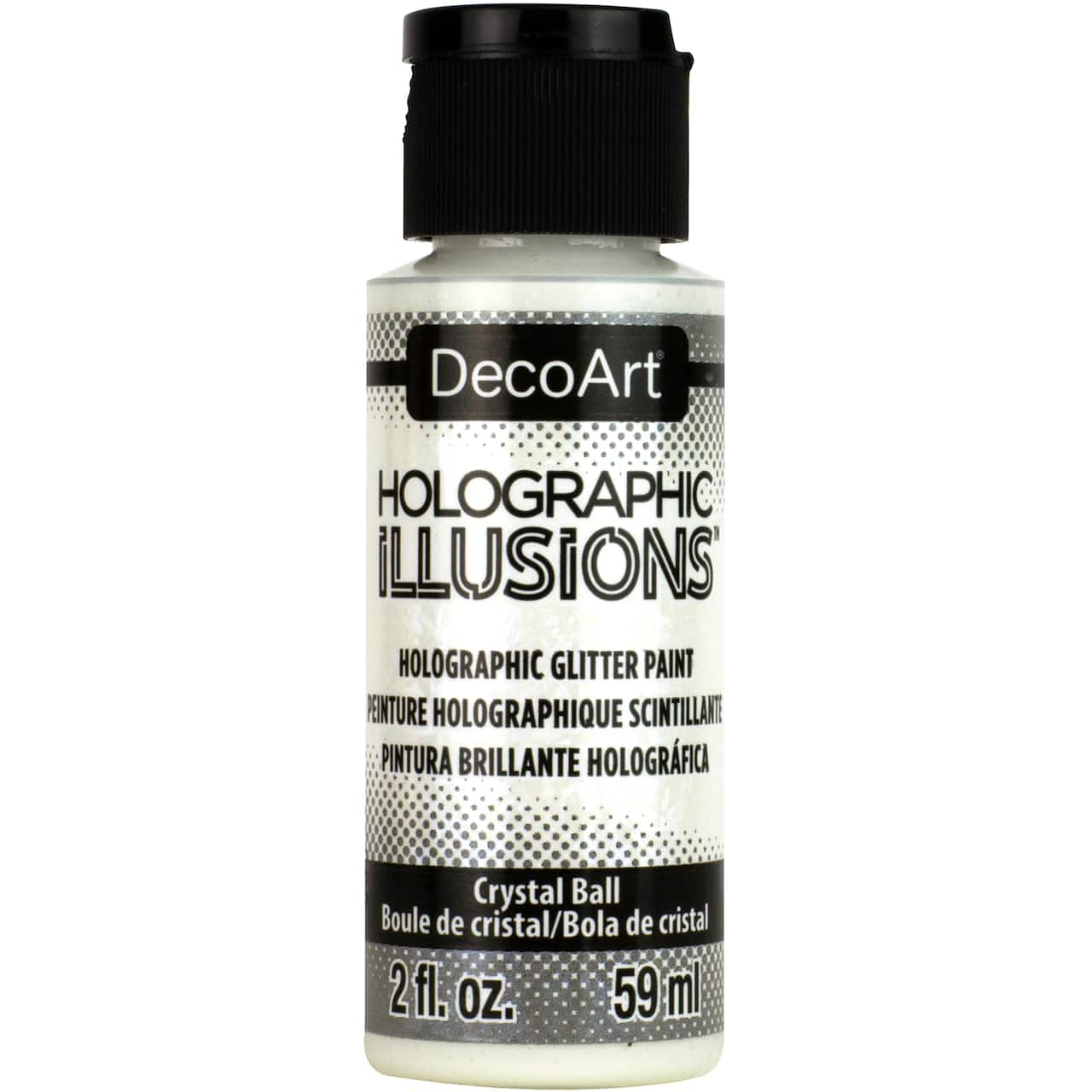 12 Pack: DecoArt&#xAE; Holographic Illusions&#x2122; Glitter Paint